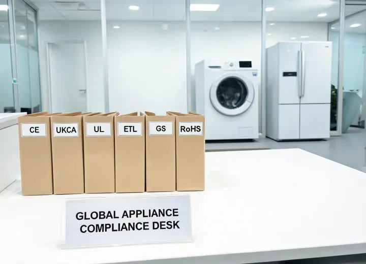 Appliance compliance certificate review