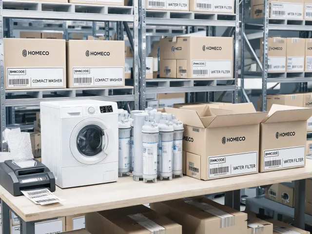 Ecommerce appliance fulfillment setup